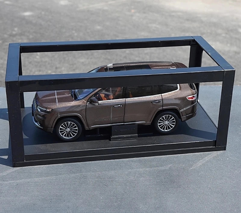 [OEM] 1:18 Jeep 2018 Grand Commander marrone modellino di auto Die-Cast
