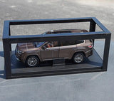 [OEM] 1:18 Jeep 2018 Grand Commander marrone modellino di auto Die-Cast
