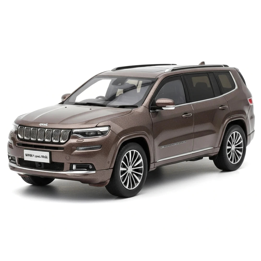 [OEM] 1:18 Jeep 2018 Grand Commander ブラウン モデルカー Die-Cast
