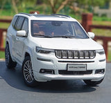 [OEM] 1:18 Jeep 2018 Grand Commander White Model Car Die-Cast