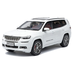 [OEM] 1:18 Jeep 2018 Grand Commander White Model Car Die-Cast