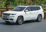 [OEM] 1:18 Jeep 2018 Grand Commander White Model Car Die-Cast