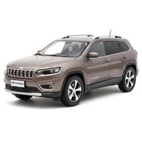 [OEM] 1:18 Jeep 2020 Cherokee marrone modellino di auto Die-Cast