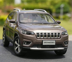 [OEM] 1:18 Jeep 2020 Cherokee Brown Model Car Die-Cast