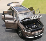[OEM] 1:18 Jeep 2020 Cherokee marrone modellino di auto Die-Cast