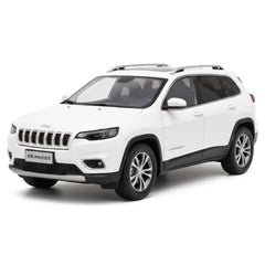 [OEM] 1:18 Jeep 2020 Cherokee White Model Car Die-Cast