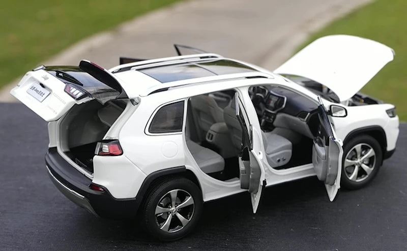 [OEM] 1:18 Jeep 2020 Cherokee wit modelauto Die-Cast