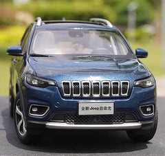 [OEM] 1:18 Jeep 2020 Cherokee Blue Model Car Die-Cast