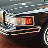 [OEM] 1:18 Lincoln 1990 Town Black Model Car Die-Cast