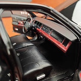 [OEM] 1:18 Lincoln 1990 Town Black Model Car Die-Cast