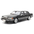 [OEM] 1:18 Lincoln 1990 Town Black Model Car Die-Cast
