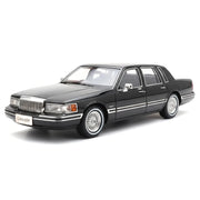 OEM Lincoln 1990 Town Car nero 1:18 – modellino auto da collezione in metallo pressofuso
