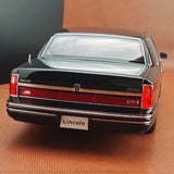 [OEM] 1:18 Lincoln 1990 Town Black Model Car Die-Cast