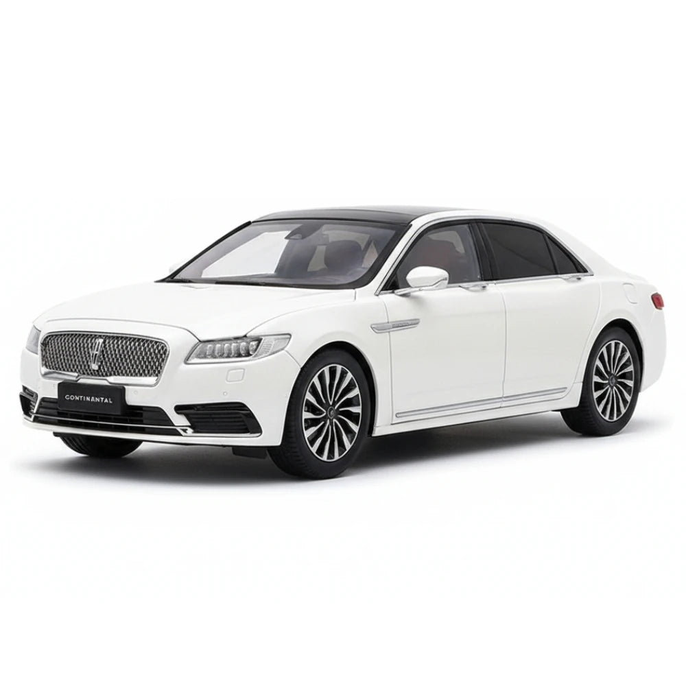 [OEM] 1:18 Lincoln 2017 Continental White Model Car Die-Cast