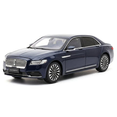 [OEM] 1:18 Lincoln 2017 Continental Blue Model Car Die-Cast