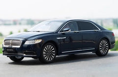 [OEM] 1:18 Lincoln 2017 Continental Blue Model Car Die-Cast