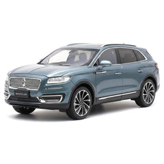 [OEM] 1:18 Lincoln 2019 Nautilus bleu voiture miniature Die-Cast