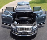 [OEM] 1:18 Lincoln 2019 Nautilus Blue Model Car Die-Cast