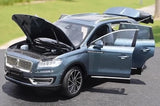 [OEM] 1:18 Lincoln 2019 Nautilus Blue Model Car Die-Cast