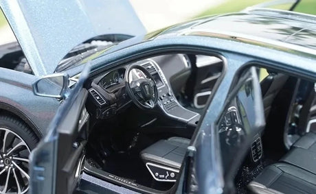 [OEM] 1:18 Lincoln 2019 Nautilus Blue Model Car Die-Cast