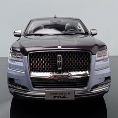 [OEM] 1:18 Lincoln 2019 Navigator Blue Model Car Die-Cast