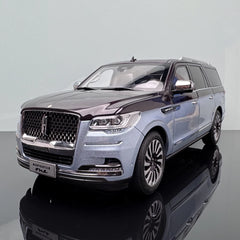 [OEM] 1:18 Lincoln 2019 Navigator Blue Model Car Die-Cast