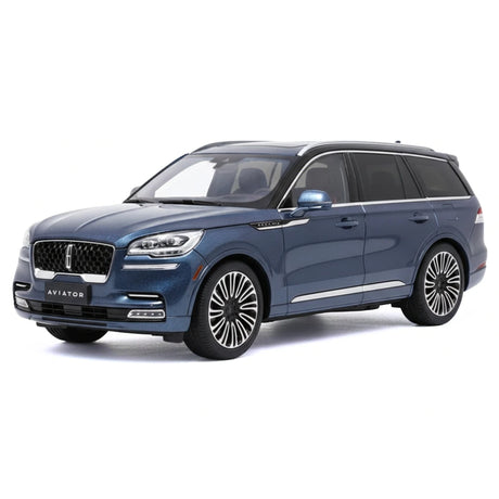 [OEM] 1:18 Lincoln 2020 Aviator Blue Model Car Die-Cast