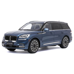 [OEM] 1:18 Lincoln 2020 Aviator Blue Model Car Die-Cast