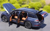 [OEM] 1:18 Lincoln 2020 Aviator Blue Model Car Die-Cast