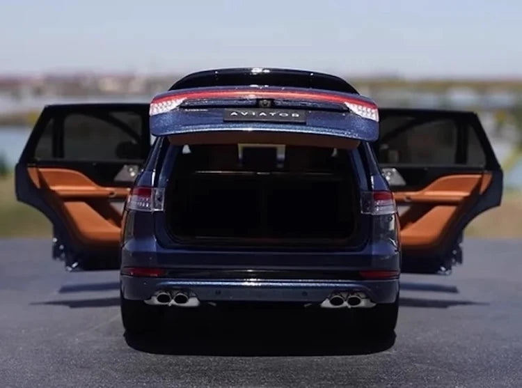 [OEM] 1:18 Lincoln 2020 Aviator Blue Model Car Die-Cast