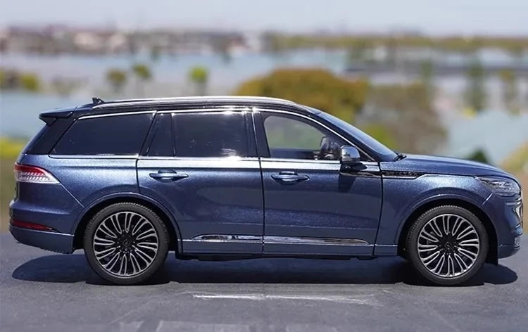 [OEM] 1:18 Lincoln 2020 Aviator Blue Model Car Die-Cast