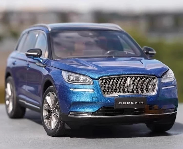 [OEM] 1:18 Lincoln 2020 Corsair Blue Model Car Die-Cast