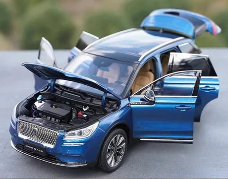 [OEM] 1:18 Lincoln 2020 Corsair Blue Model Car Die-Cast