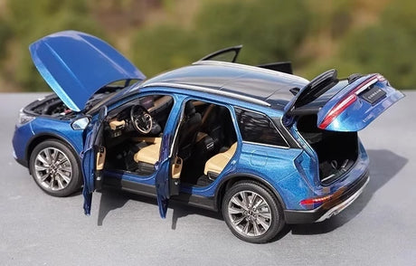 [OEM] 1:18 Lincoln 2020 Corsair Blue Model Car Die-Cast