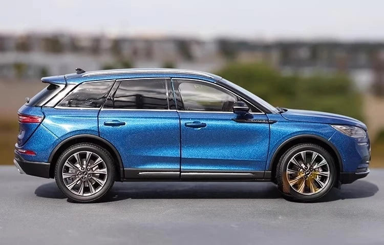 [OEM] 1:18 Lincoln 2020 Corsair Blue Model Car Die-Cast