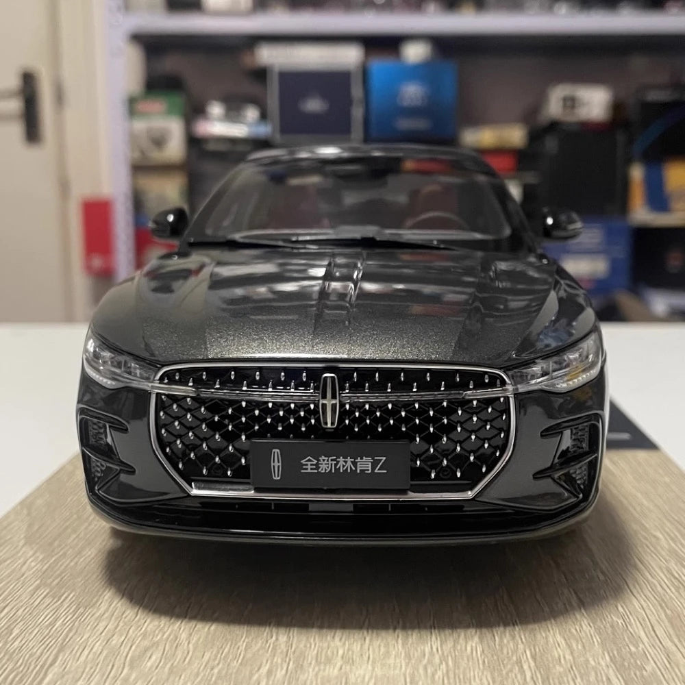 [OEM] 1:18 Lincoln 2022 Zephyr Gray Model Car Die-Cast
