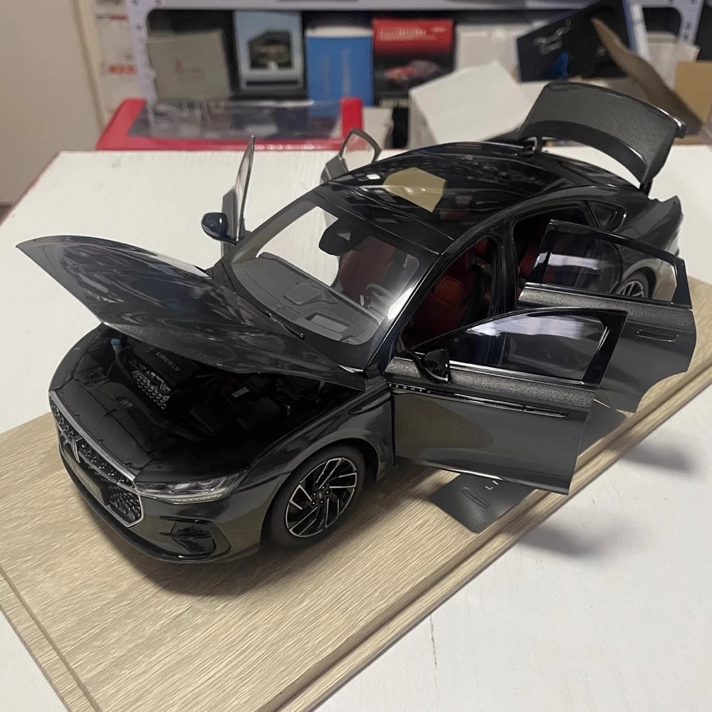 [OEM] 1:18 Lincoln 2022 Zephyr Gray Model Car Die-Cast