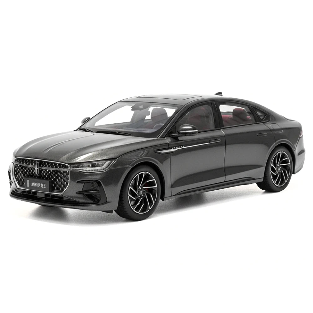 [OEM] 1:18 Lincoln 2022 Zephyr Gray Model Car Die-Cast