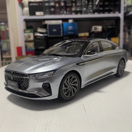 [OEM] 1:18 Lincoln 2022 Zephyr Silver Model Car Die-Cast