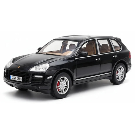 [OEM] 1:18 Porsche 2008 Cayenne Turbo Black Model Car Die-Cast