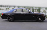 [OEM] 1:18 Rolls-Royce 2009 Ghost Black & Blue Model Car Die-Cast