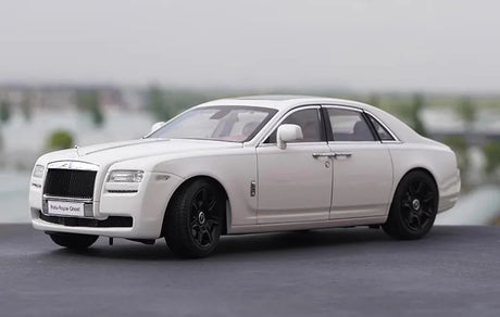 [OEM] 1:18 Rolls-Royce 2009 Ghost White Model Car Die-Cast