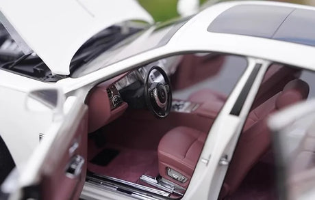 [OEM] 1:18 Rolls-Royce 2009 Ghost White Model Car Die-Cast