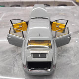 [OEM] 1:18 Rolls-Royce 2017 Phantom VIII EWB harmaa pienoismalli Die-Cast