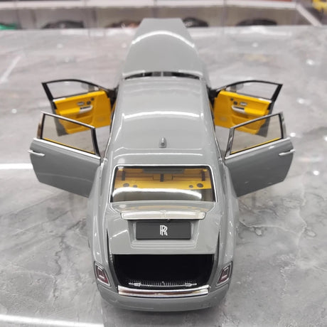 [OEM] 1:18 Rolls-Royce 2017 Phantom VIII EWB Gray Model Car Die-Cast