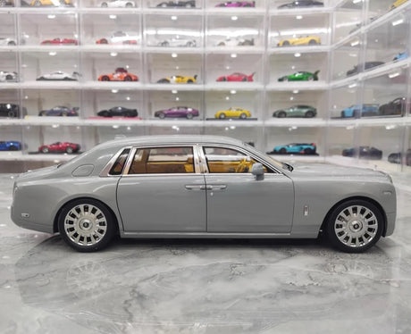 [OEM] 1:18 Rolls-Royce 2017 Phantom VIII EWB Gray Model Car Die-Cast