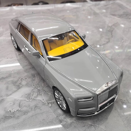 [OEM] 1:18 Rolls-Royce 2017 Phantom VIII EWB Gray Model Car Die-Cast