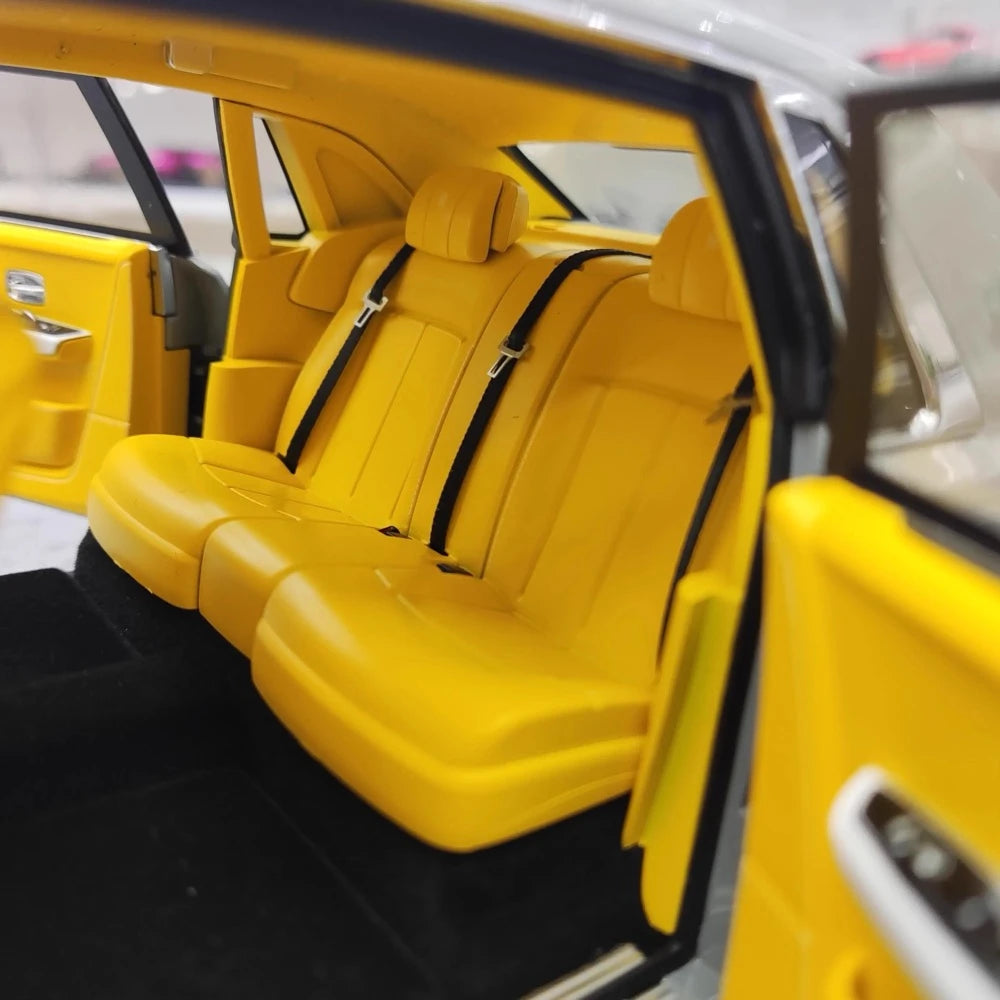 [OEM] 1:18 Rolls-Royce 2017 Phantom VIII EWB harmaa pienoismalli Die-Cast
