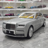 [OEM] 1:18 Rolls-Royce 2017 Phantom VIII EWB harmaa pienoismalli Die-Cast
