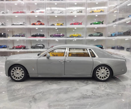[OEM] 1:18 Rolls-Royce 2017 Phantom VIII EWB Gray Model Car Die-Cast